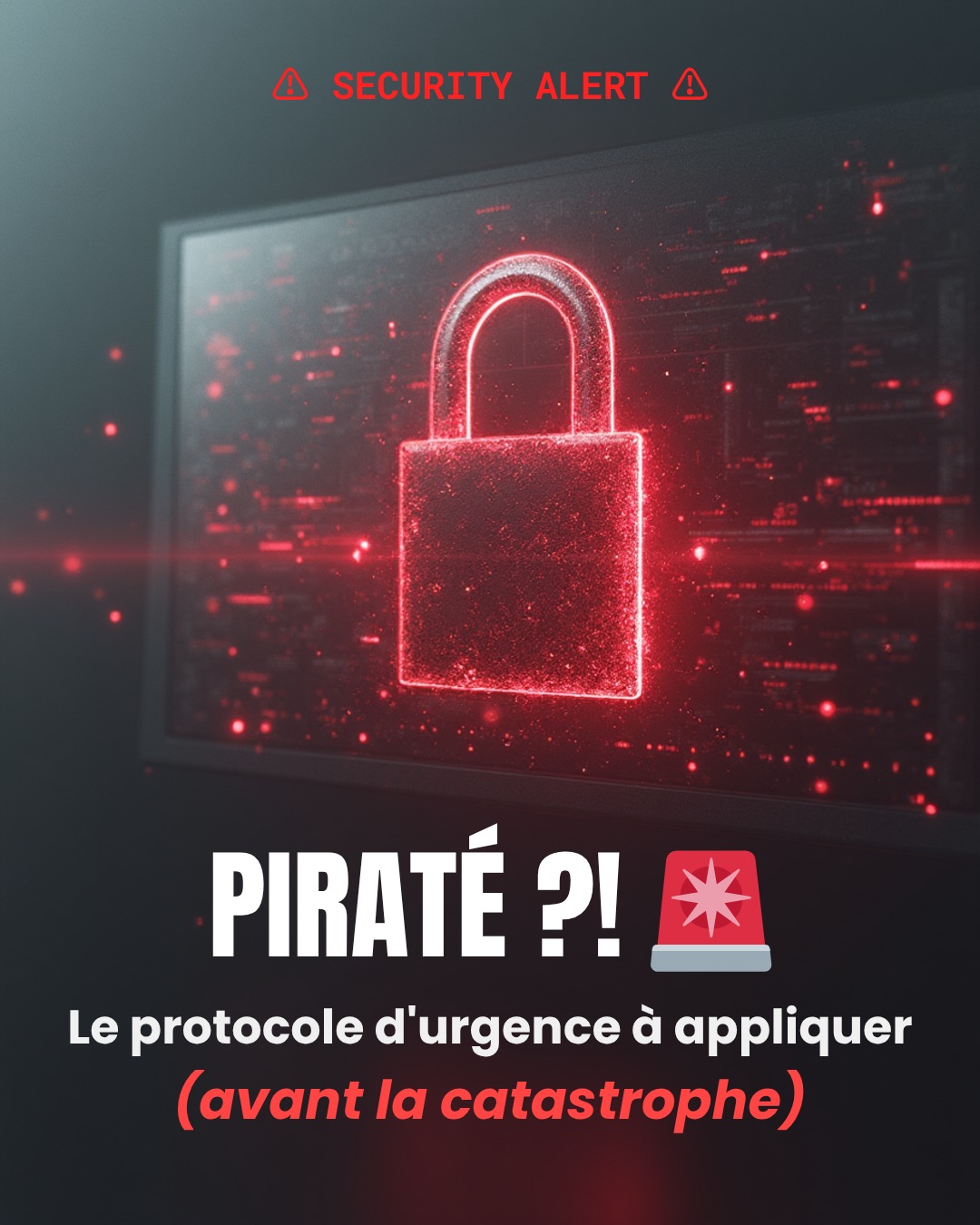 PIRATÉ !? Le Protocole d&rsquo;Urgence en 3 étapes (À imprimer avant la catastrophe)