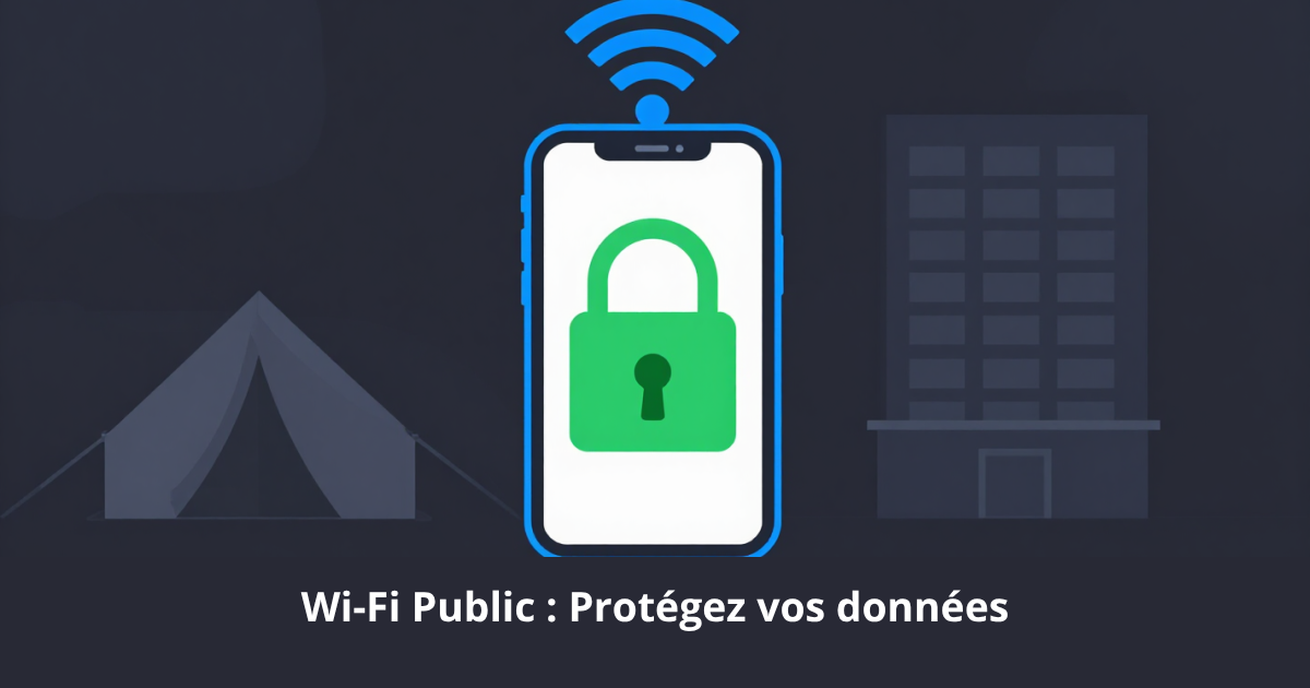 Wi-Fi public au camping ou à l&rsquo;hôtel : Pourquoi votre smartphone est une passoire (Et comment le sécuriser)